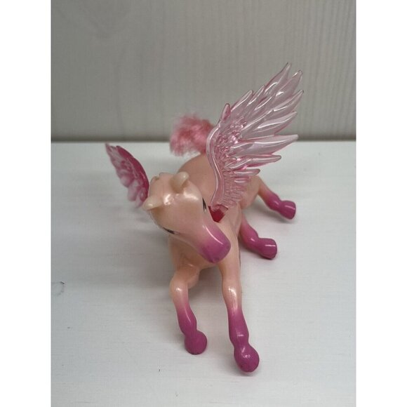 Vintage Barbie magic of pegasus Magical Mini Ponies Set Of 4 Mattel 2004 - Picture 12 of 16